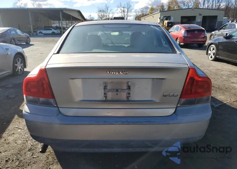 2003 Volvo S60 z USA, uszkodzony, nr VIN YV1RS61T032242898